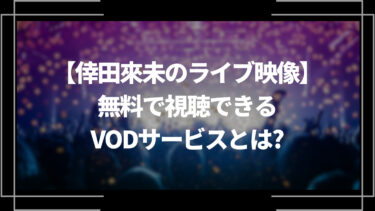 倖田來未のライブ映像を無料で視聴できるVODサービスとは？見どころ・プロフィールも紹介！