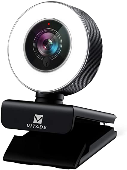Vitade 960A LEDライト付きウェブカメラ